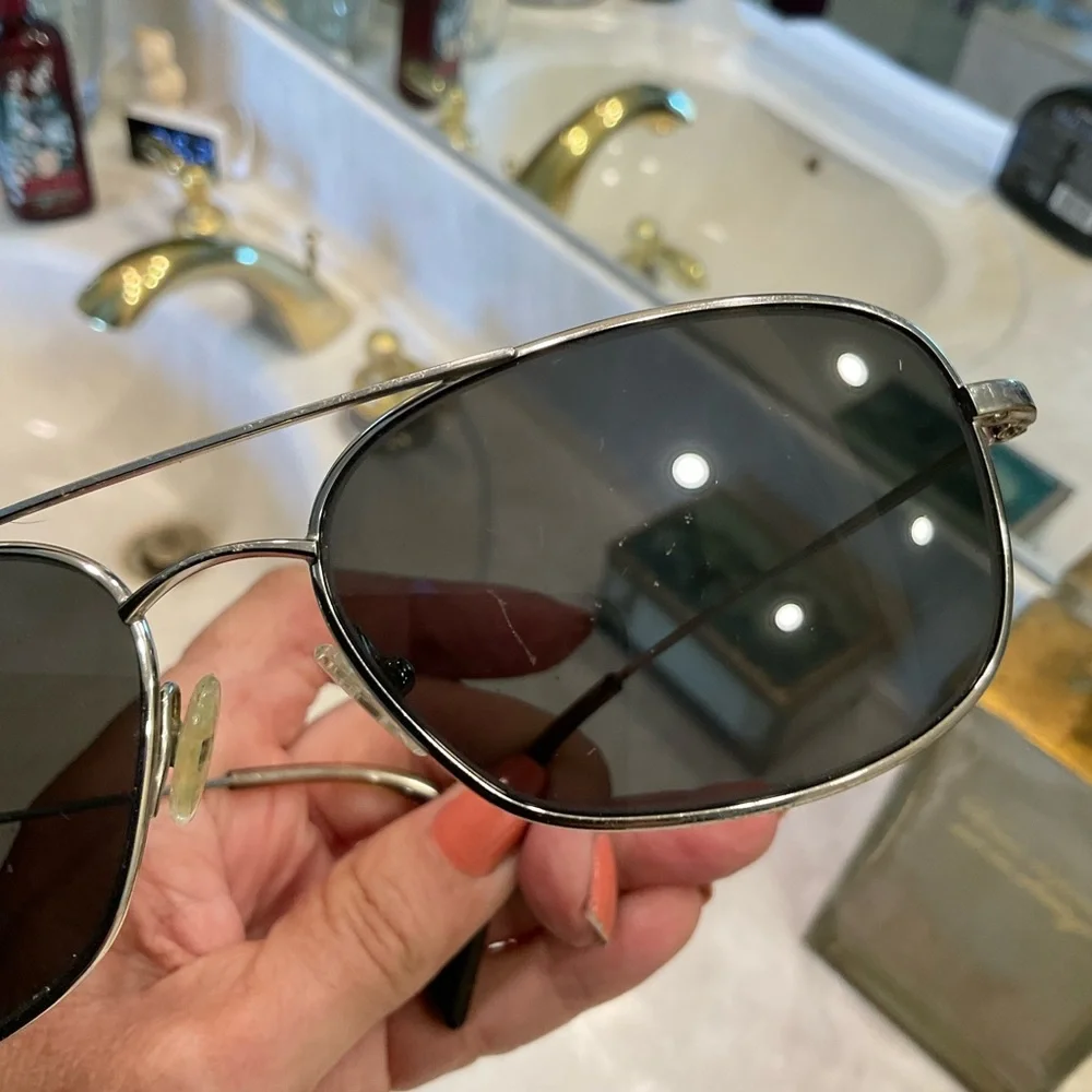 Stuart Salt Optical Sunglasses, Men’s, Metal Frames, Dark Lenses